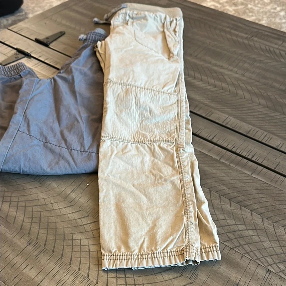 BUNDLE- Carter's Khaki and Gray Cotton Pants Relaxed Fit